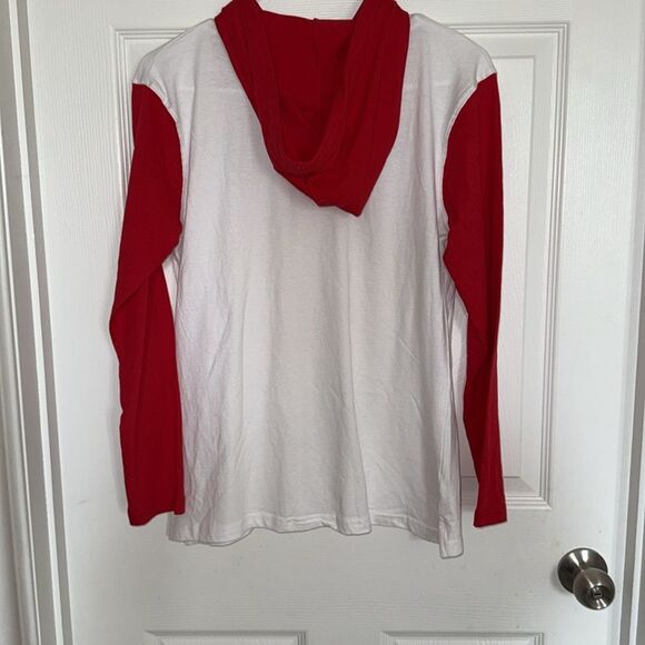 Womens Chicago Blackhawks lightweight 100% cotton Hoodie long sleeves top S NWT - Picture 13 of 13